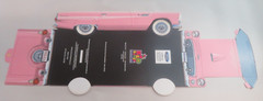 7 Kid Stuff Marketing Cardboard Classic Chevy Bel Air, Ford Mustang, Thunderbird