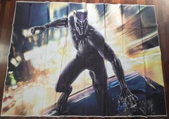 Black Panther Backdrop 7x5ft Vinyl Photo Background Party Decor