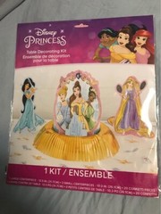 Disney Princess Table Decorating Kit Birthday Party Decoration 3pcs + Confetti