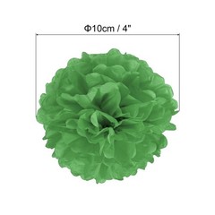 4″ Tissue Pom Poms Flowers, 10 Pack Flower for Wedding Bridal Shower Bachelor…