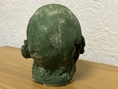 Halloween Zombie 8″ Tall Prop – Moves Lights-Up Talks -🕹️Retro Gift Idea🕹️