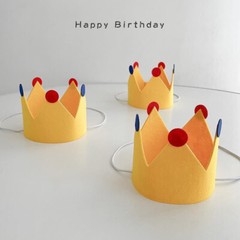 Baby Princess Birthday Hat Headdress Crown Hat Party Decoration
