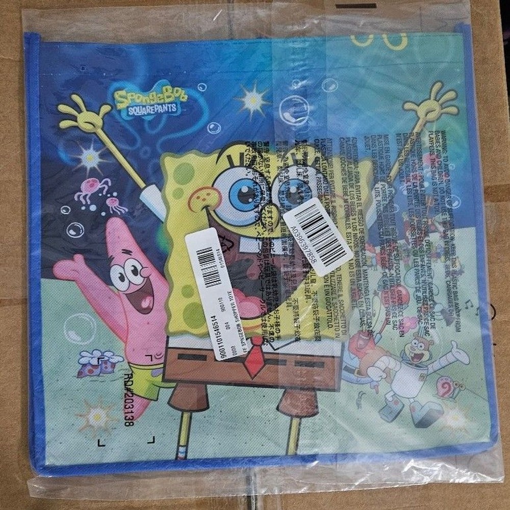 SpongeBob squarepants tote bag