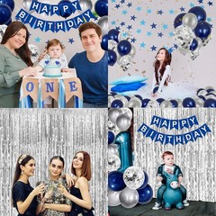 Birthday Party Decorations, Happy Birthday Banner for Women Girls Birthday Party
