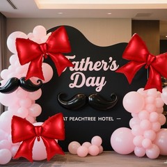 2pcs Large Bow Balloons, Bow Themed Party Decorations Elegant Coquette Balloo…