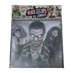 Zombie Targets Black Ops Vs Zombies 4 Designs 20 Count New , Halloween Decor