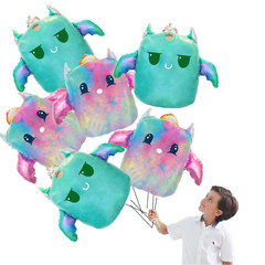 6 Cute Squish Plushies balloon party birthday supplies decoration happy theme