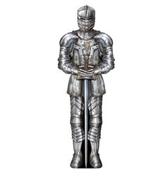 Beistle Suit of Armor Cutout – Medieval | Party Supply | Decoration