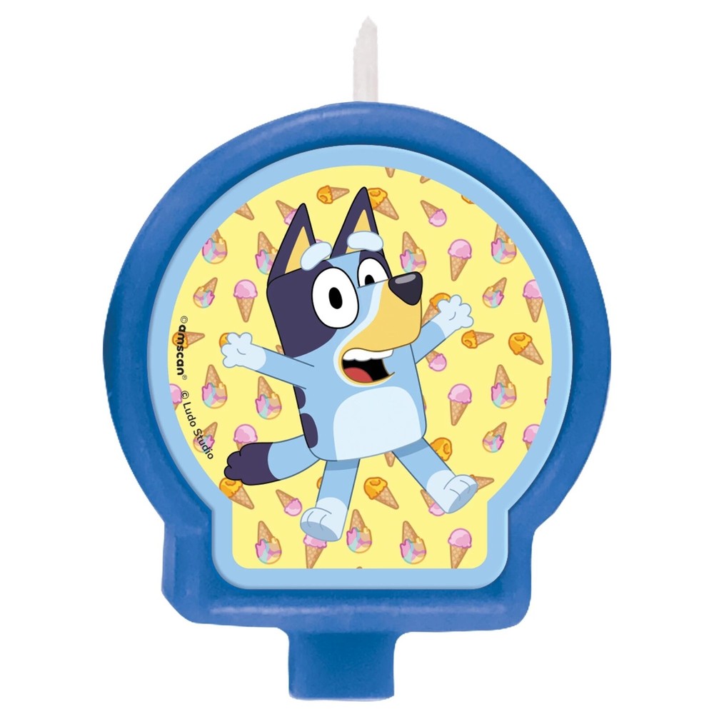 Bluey Birthday Candle, 1ct
