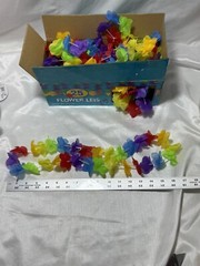 Flower Leis Summer Hawaiian Luau Party Supplies 36” Open Box 13 Each