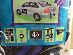 Creative Corner Over the Hill 40th Birthday Car Decorating Kit (12 piece)