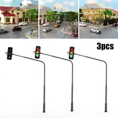 For Rail & Building Layout Model Traffic Light Kit LED Ornament With Resistors