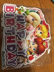 princess peach party decorations Cake Topper, Balloons, Birthday Sign