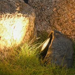 Waterproof Solar Stone Lamp IP65 LED for Garden Patio Pathway Outdoor Use