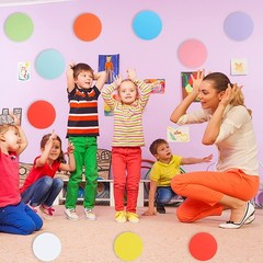 144 PCS Assorted Color Round Cutouts 6 Inch Circles Classroom DIY Kids Craft