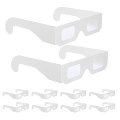 25 Pcs 3d Glasses Diffraction Style Festival Decorations for Girls