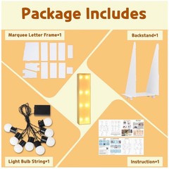 Letter i 3FT LAMP, Foam Board, LED, Battery Powered Birthday, Graduation Wedding