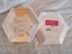Happy First Birthday Bee One Backdrop Decor Chalkboard Cake Topper Cupcake (M)