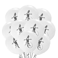 Lizard Balloons 12 Count Latex, Reptile Decorations Theme Party, 12Inch Stand…