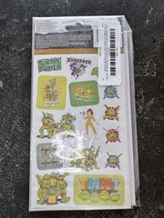 TMNT Ninja Turtles Party Bundle – Tattoos, Stickers, Poster TMNT Birthday Decor