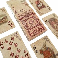 Alice Playing Cards Party Props Decoration Theme Full Set Mad Hatter Tea Party