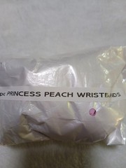 24 Pcs Princess Peach Themed Silicone Wristbands. Cartoon Mario Birthday Party