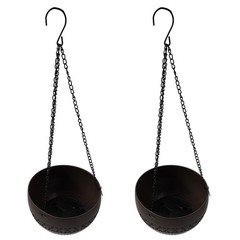Flower Pots Balcony Wall Decoration Hanging Flowerpot Outdoor With Drainage Hole