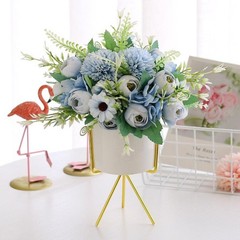 1PC Artificial Flowers Wedding Home Bedroom Decoration Bridal Bouquet Silk Rose