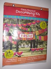 Cinco De Mayo Mexican Theme Giant Outdoor Fiesta Decorating Kit Banner Party NEW