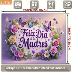 2D Flat 1pc Happy Birthday Banner Flags Party Decorations Photo Backdrop Gift ◐