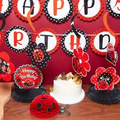 Ladybug Honeycomb Centerpiece Pack