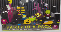 Halloween Decorations Activity Set Party In A Pack 3 KIT 121 Pieces 12 Sheets
