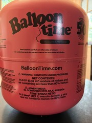 Balloon Time HELIUM Tank (empty) / 14.9 cubic ft.