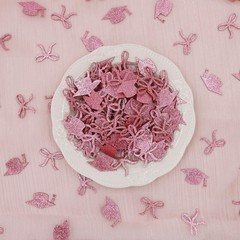 200 PCS Pink Bow Graduation Confetti Class Of 2026 Congrats Grad Table Decor