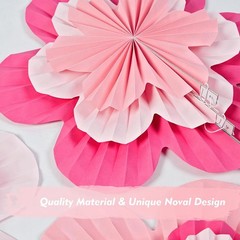 Fan Flower Set As Shown Decorative Supplies for Weddings, Birthdays V7O82447