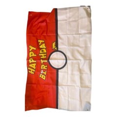 Pokemon Birthday Ballons & Banner Set