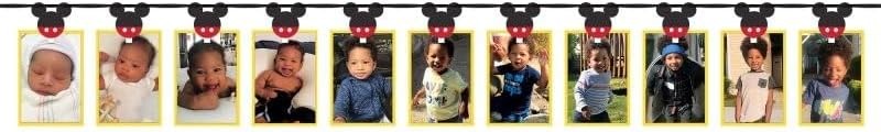 Mickey Mouse Disney Clubhouse Kids Birthday Party Decoration Photo Garland