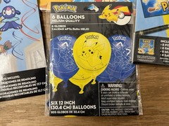 HUGE POKEMON Birthday Party Decorations Supplies LOT Banner Invitations Balloons