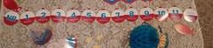 One Year Old Birthday Party Decorations Fishing Theme O Fishally Hats Banners