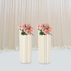 Party Floral Stand Wedding Centerpieces Cardboard Vase For Party Decor 2 Pcs