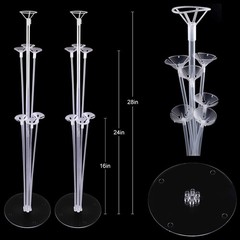 Balloon Stand Kit for Party and Wedding Decorations Celebrations 4 Sets Ballo…