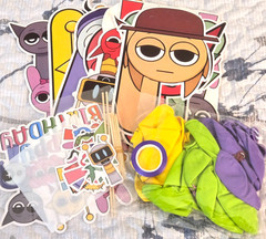 New Sprunki Children’s Birthday Party Supplies Banner Balloons Cake Toppers Etc.