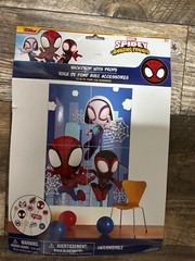 Marvel Spidey and His Amazing Friends Backdrop with Props FREE SHIPPING!!!!!!