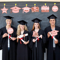 32 Pcs Graduation Party Decorations Graduation Centerpiece Sticks Congrats Grad