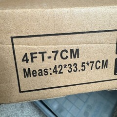4FT Marquee Number 0 Light-Up Foam Board Kit – DIY Party Decor – Open Box