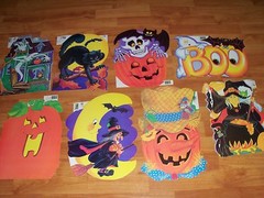 Halloween Diecut Cutouts Eureka Vintage Decorations U Pick NOT a LOT NOS