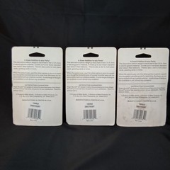 Vintage 1960s Miller Studio Rose Heart Balloon Weight Set Of 3 Sealed NOS