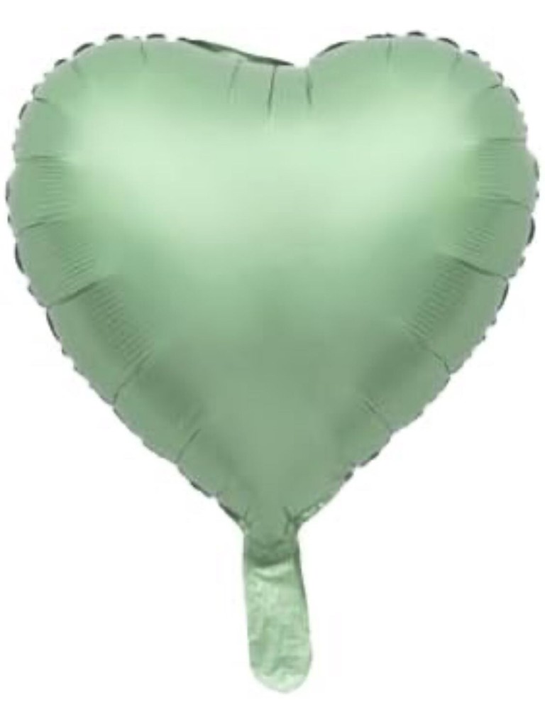 (15pcs) Heart Balloons (Green) (FREE SHIPPING) – NEW