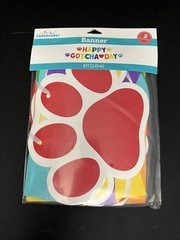 2-Pack HAPPY GOTCHA DAY Banner for Pet Dog Cat Adoption Party Celebration 8ft