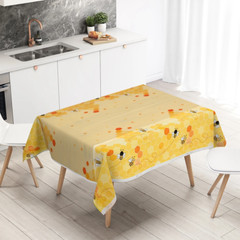 Bee Hive Theme PE Tablecloth Happy 1St Birthday Party Decorations Kids Kitchen D